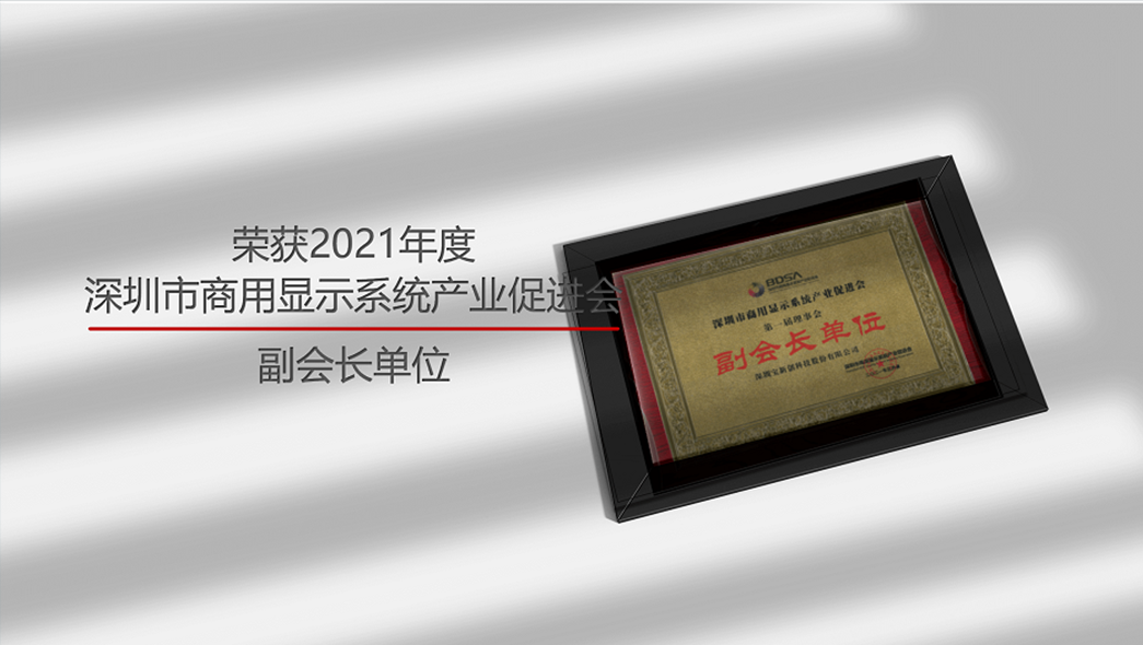 2021年-深圳市商顯促進(jìn)會(huì)副會(huì)長(zhǎng)單位